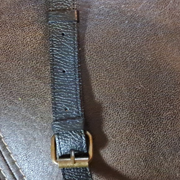 Pulicati Black Pebbled Leather Crossbag Handbag Luxury Timeless Classic - Picture 9 of 9